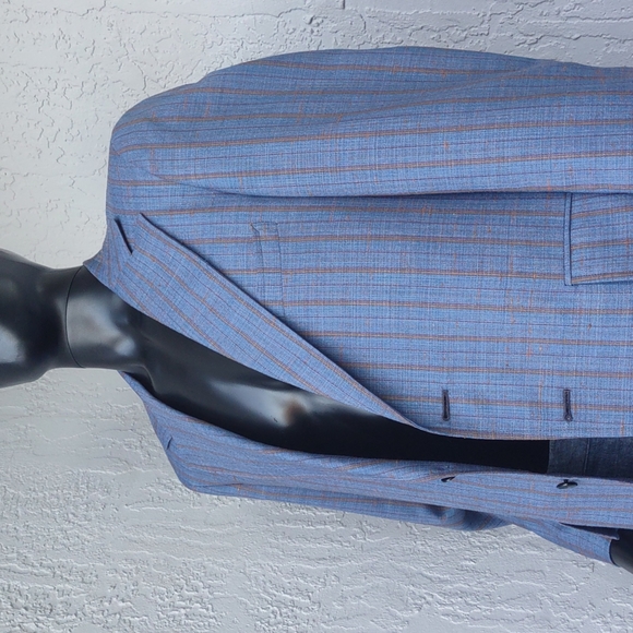 Manstyle Vintage 70's Check/Plaid Lux Blazer - Picture 10 of 17